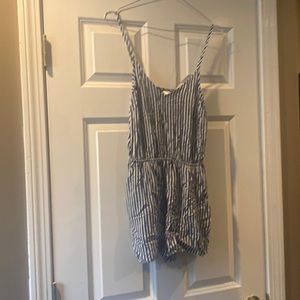 Spaghetti strap romper